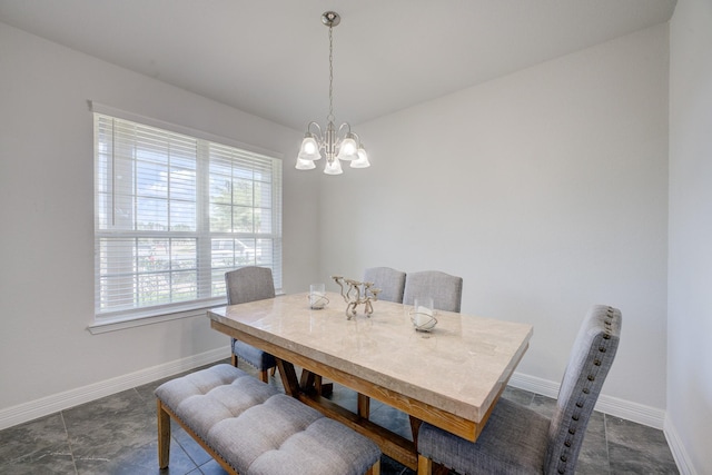 3502 Singing Flower Ln, Richmond, TX 77406 - dining area featuring a chandelier and plenty of natural light