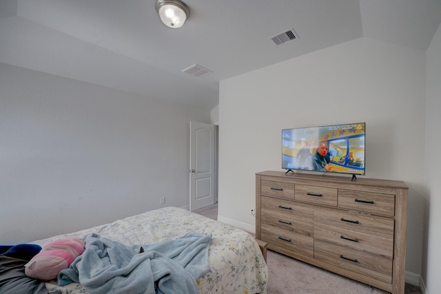 3502 Singing Flower Ln, Richmond, TX 77406 - bedroom featuring light carpet and lofted ceiling