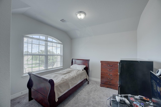 3502 Singing Flower Ln, Richmond, TX 77406 - carpeted bedroom featuring lofted ceiling and baseboards