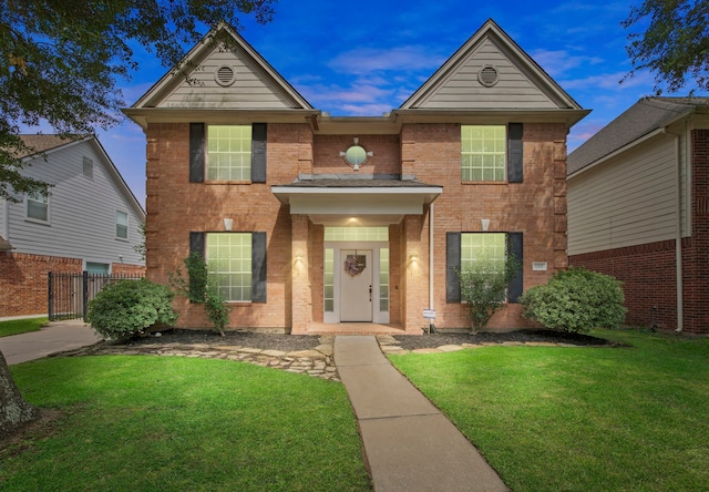 12727 Regal Pine Ln, Houston, TX 77070 - view of front of house with brick siding