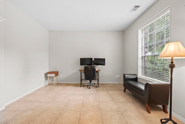 12727 Regal Pine Ln, Houston, TX 77070 - tiled office space with healthy amount of natural light