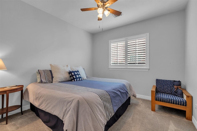 5523 Darschelle Dr, Houston, TX 77069 - bedroom with carpet and a ceiling fan