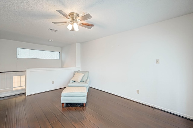 2277 S Kirkwood Rd Unit 906, Houston, TX 77077 - unfurnished room with a ceiling fan and wood finished floors