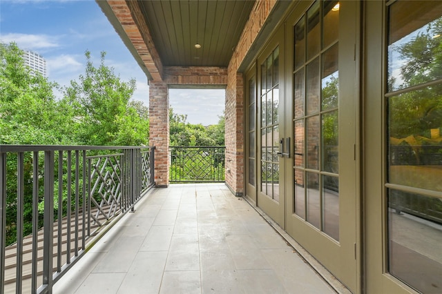 3028 Locke Ln, Houston, TX 77019 - balcony with french doors