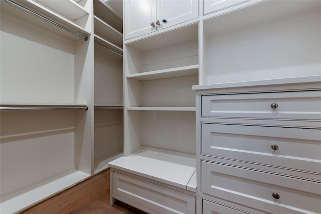 3028 Locke Ln, Houston, TX 77019 - walk in closet featuring dark wood finished floors