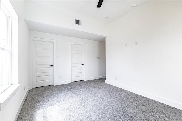 9804-9808 Pelsey St, Houston, TX 77029 - unfurnished bedroom featuring carpet floors and ceiling fan