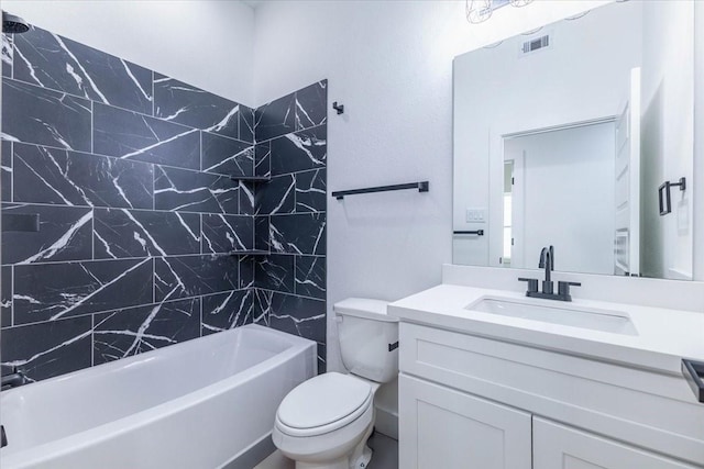 9804-9808 Pelsey St, Houston, TX 77029 - full bath with vanity,  shower combination, and tile walls