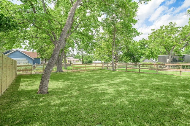 741 Pecan St, New Ulm, TX 78950 - view of fenced backyard
