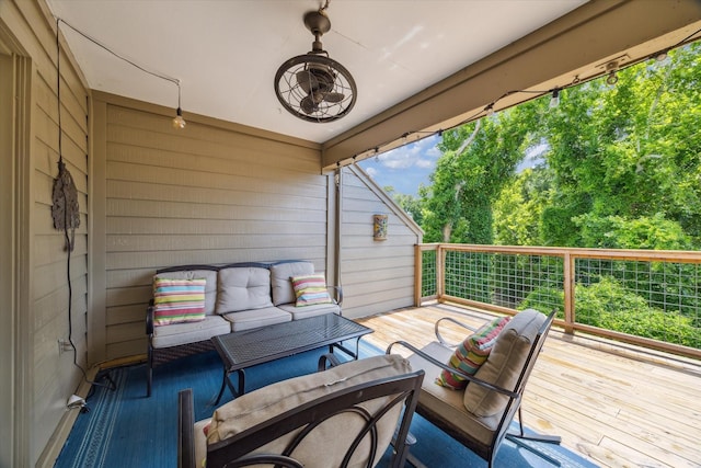 9400 Doliver Dr Unit 30, Houston, TX 77063 - deck featuring an outdoor living space