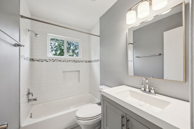 2014 Spillers Ln, Houston, TX 77043 - bathroom featuring vanity and shower / bath combination