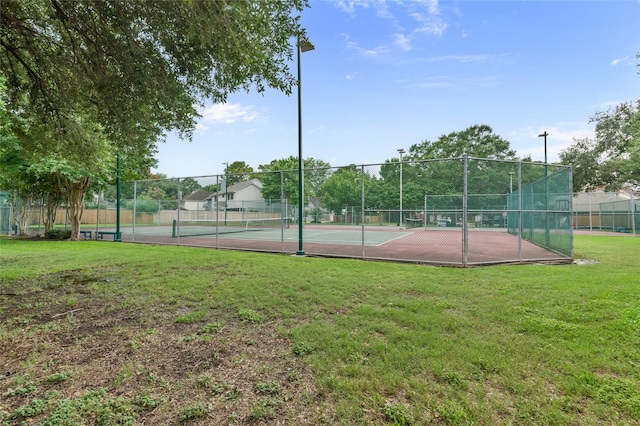 16439 Willingham Way, Houston, TX 77095 - view of tennis court