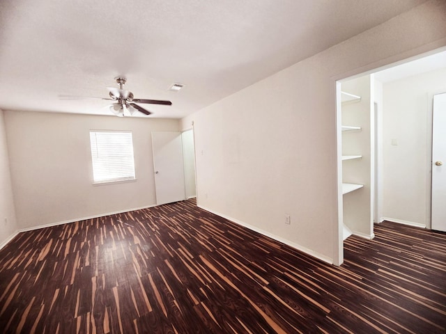 7837 Leonora St, Houston, TX 77061 - spare room featuring wood finished floors and a ceiling fan