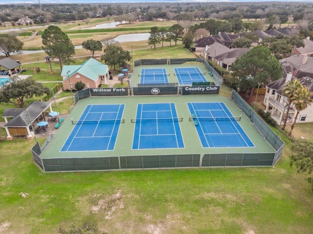 21519 San Marino Dr, Katy, TX 77450 - drone / aerial view of a nearby body of water