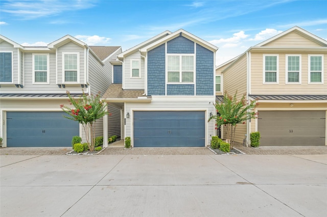 1510 Upland Glen Way, Houston, TX 77043 - view of front facade featuring a garage and driveway