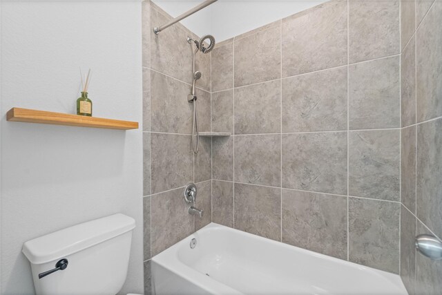 1510 Upland Glen Way, Houston, TX 77043 - full bathroom with toilet and shower / tub combination