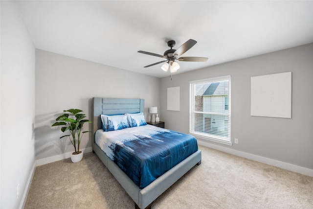 10370 Longmont Dr, Houston, TX 77042 - bedroom featuring carpet flooring and ceiling fan
