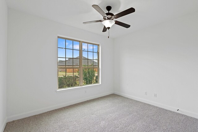 3519 Satton Ranch Ln, Fulshear, TX 77441 - empty room featuring carpet flooring and ceiling fan
