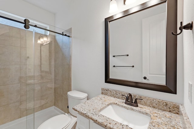 3519 Satton Ranch Ln, Fulshear, TX 77441 - full bath featuring vanity and a shower stall