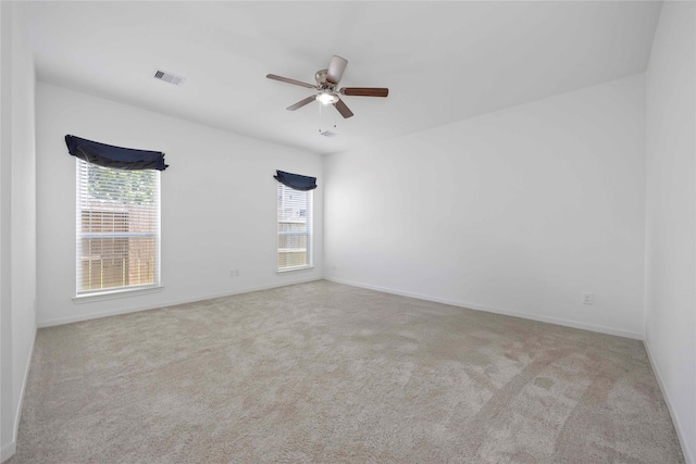 7430 N Star St, Houston, TX 77088 - carpeted empty room featuring ceiling fan and baseboards