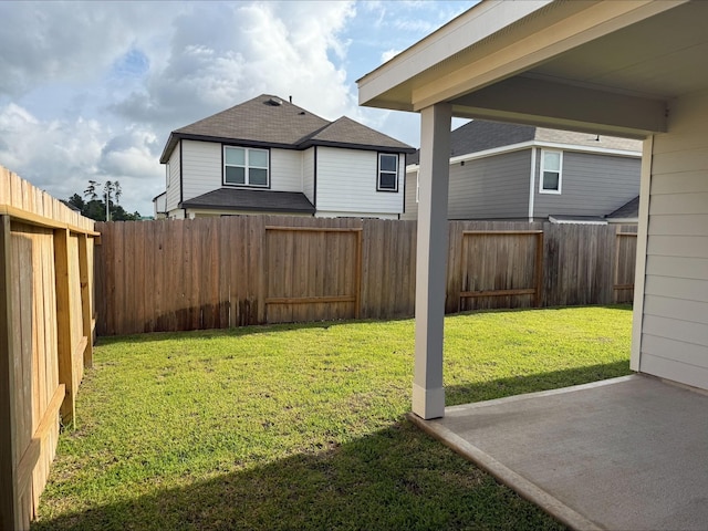 2360 Mooneye Ct, Conroe, TX 77384 - fenced backyard featuring a patio