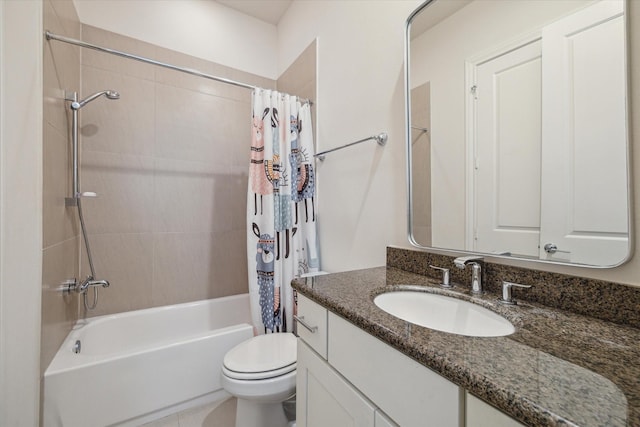 9520 London Bridge Sta, Houston, TX 77045 - bathroom featuring shower / tub combo with curtain and vanity