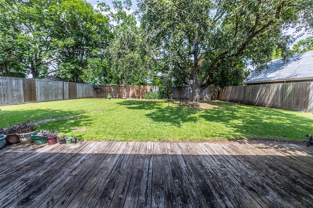 16841 Aprilmont Dr, Sugar Land, TX 77498 - deck with a fenced backyard