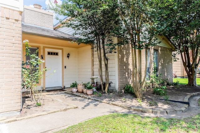 16841 Aprilmont Dr, Sugar Land, TX 77498 - property entrance with brick siding