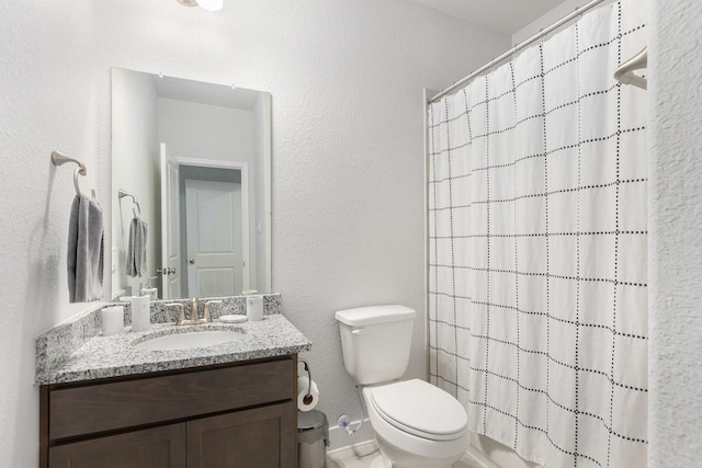 1818 Homewood Point Ln, Rosharon, TX 77583 - bathroom featuring vanity and a shower with curtain