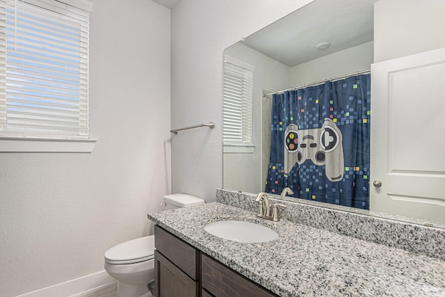 1818 Homewood Point Ln, Rosharon, TX 77583 - full bathroom with vanity and curtained shower