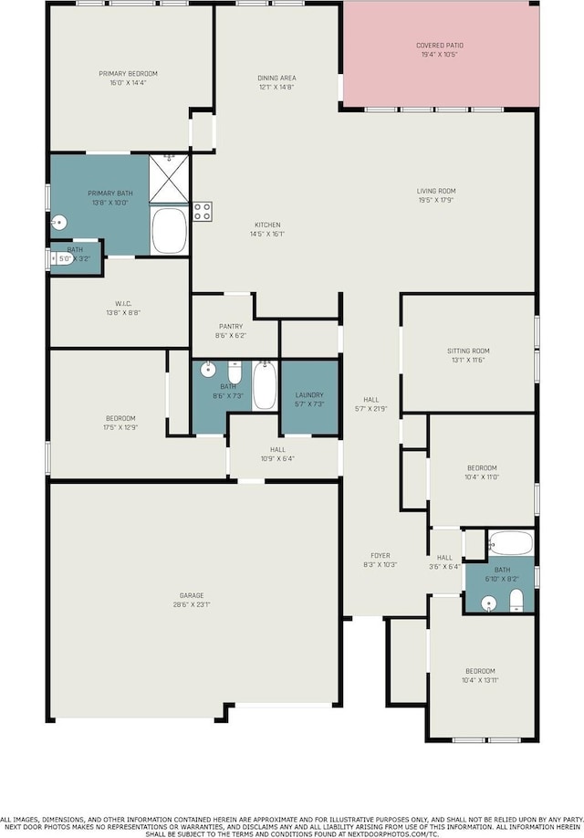1818 Homewood Point Ln, Rosharon, TX 77583 - view of home floor plan