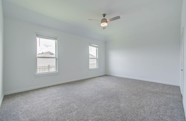 309 Pleasant Hill Way, Conroe, TX 77304 - carpeted empty room featuring baseboards and ceiling fan