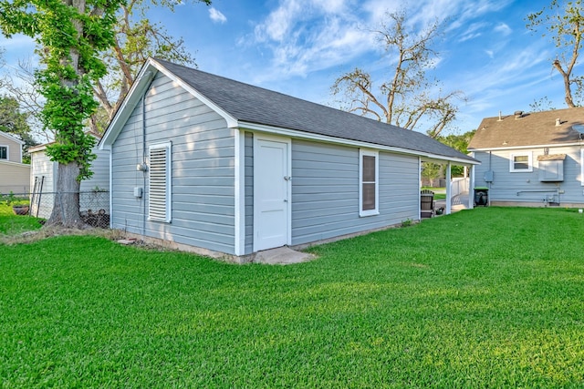 820 Meadow Ln, Wharton, TX 77488 - view of outbuilding