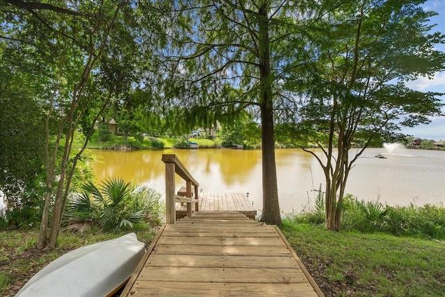 1427 Roaring Springs Ln, Seabrook, TX 77586 - dock area featuring a water view