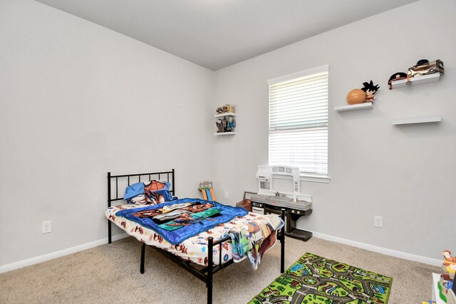 8419 Sunset Horizon Dr, Baytown, TX 77521 - carpeted bedroom with baseboards