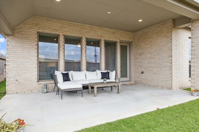 1523 Carson Field Ln, Richmond, TX 77469 - view of patio featuring outdoor lounge area