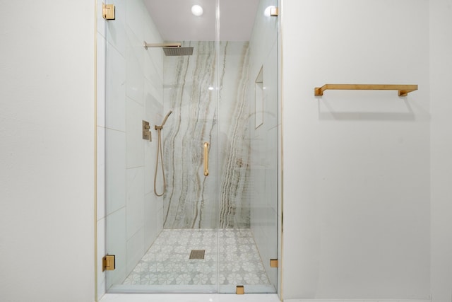 710 93rd St, Galveston, TX 77554 - full bathroom with a marble finish shower