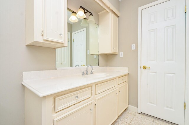 9719 Kindletree Dr, Houston, TX 77040 - bathroom featuring vanity and tile patterned floors