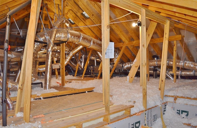 9323 Stablewood Lakes Ln, Tomball, TX 77375 - view of unfinished attic
