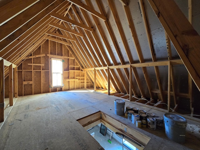 2708 Morrison St, Houston, TX 77009 - view of attic