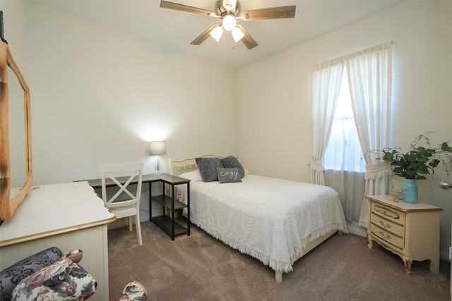25106 Dickens Dr, Magnolia, TX 77355 - bedroom with carpet flooring and ceiling fan