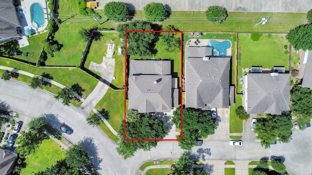 30103 Canyon Branch Ct, Spring, TX 77386 - aerial view of property's location featuring property parcel outlined