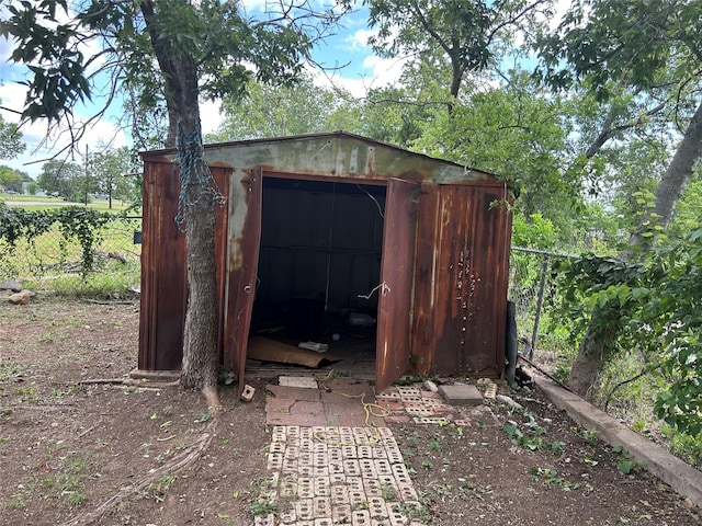 107 Russell St, Liberty Hill, TX 78642 - view of shed