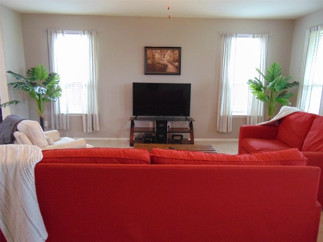23727 Scotsman Dr, Katy, TX 77493 - living area featuring healthy amount of natural light