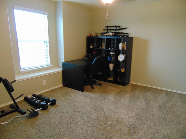 23727 Scotsman Dr, Katy, TX 77493 - carpeted office space with baseboards