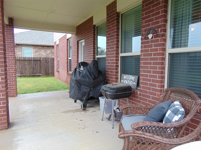 23727 Scotsman Dr, Katy, TX 77493 - view of patio with grilling area