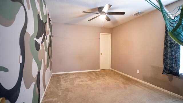 18527 Grove Brook Ln, Cypress, TX 77429 - empty room with carpet flooring and ceiling fan