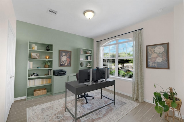 31319 Mallet Cv, Fulshear, TX 77441 - office featuring wood tiled floors