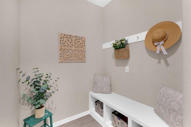 31319 Mallet Cv, Fulshear, TX 77441 - mudroom with wood finished floors and baseboards