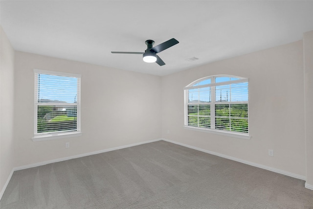 31319 Mallet Cv, Fulshear, TX 77441 - carpeted spare room featuring healthy amount of natural light and ceiling fan