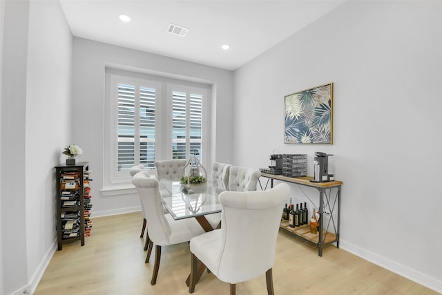 16634 Lake Austin St, Cypress, TX 77433 - dining room with light wood finished floors and recessed lighting